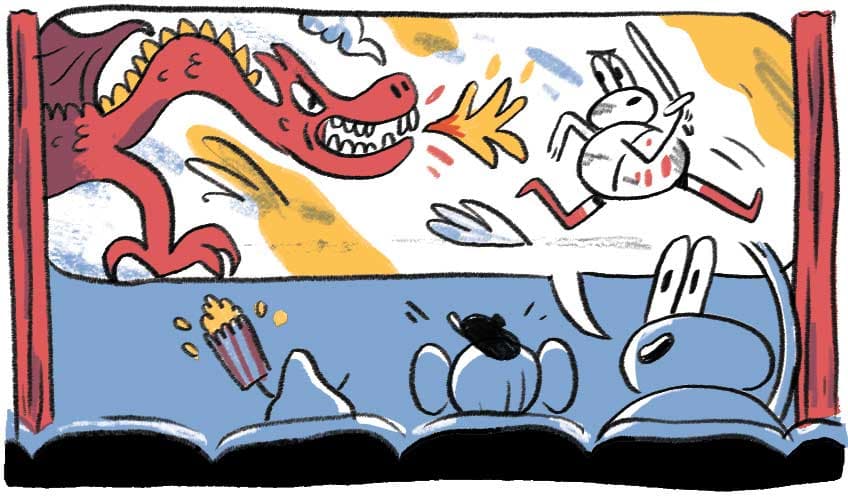 Movie Time storytelling technique